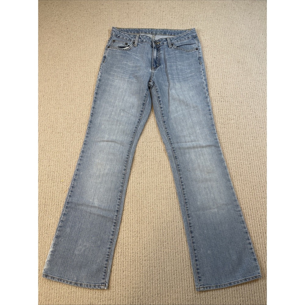 U.S. Polo Association Jeans Womens Size  8 Boot Cut Light Wash Denim